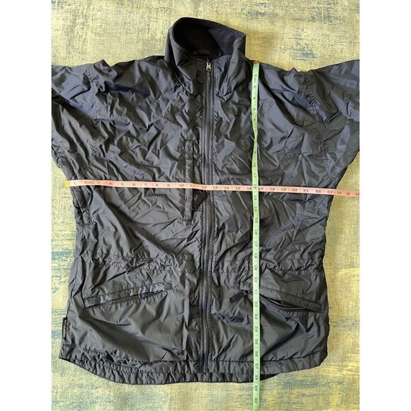 Columbia Navy Blue Fleece Lined Full Zip Vented Jacket Women's Medium - Picture 8 of 11
